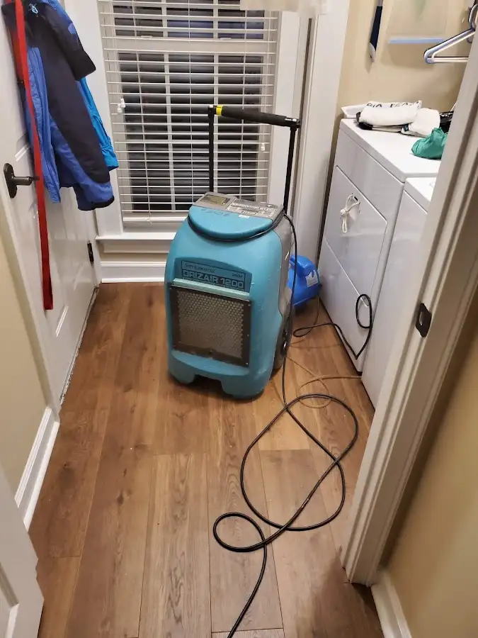 Commercial dehumidifier deployed for Flood Damage Cleanup in Marathon