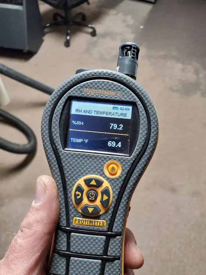Moisture meter humidity assessment for Fire & Smoke Damage Restoration in Marathon
